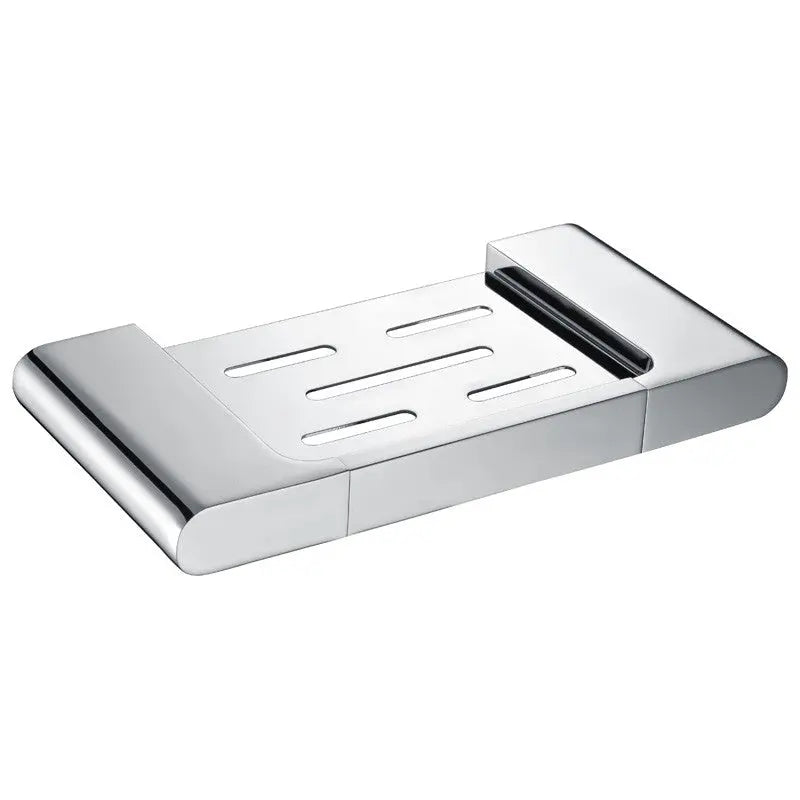 CORA SOAP HOLDER CHROME & COLOURED FIL Kitchen Bathroom