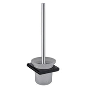 CORA TOILET BRUSH HOLDER CHROME & COLOURED FIL Kitchen Bathroom