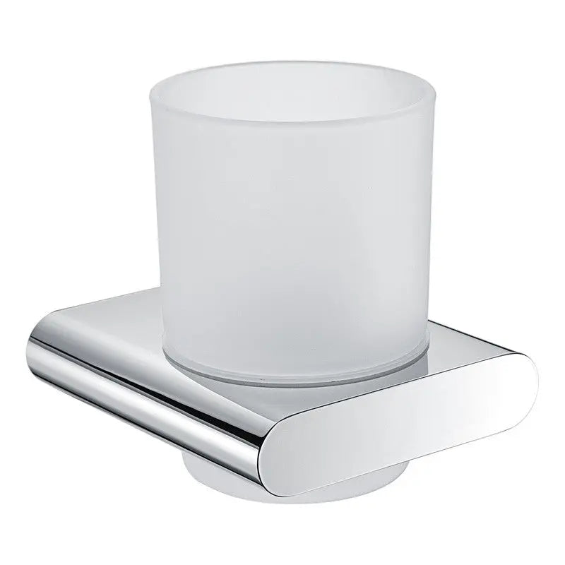 CORA TUMBLER HOLDER CHROME & COLOURED FIL Kitchen Bathroom