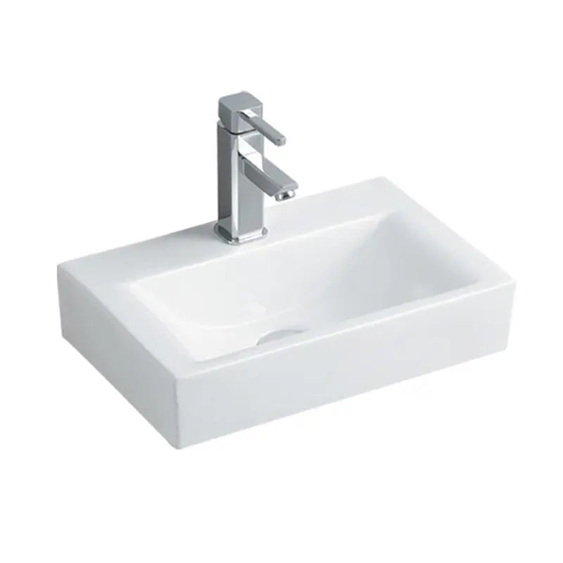 EDEN COUNTERTOP BASIN GLOSS WHITE FIL Kitchen Bathroom