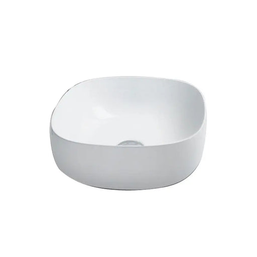 CORA COUNTERTOP BASIN GLOSS WHITE FIL Kitchen Bathroom