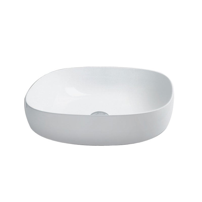 CORA COUNTERTOP BASIN GLOSS WHITE