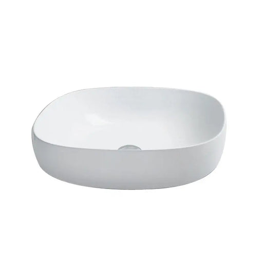 CORA COUNTERTOP BASIN GLOSS WHITE FIL Kitchen Bathroom