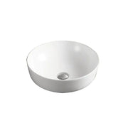 CORA COUNTERTOP BASIN GLOSS WHITE FIL Kitchen Bathroom