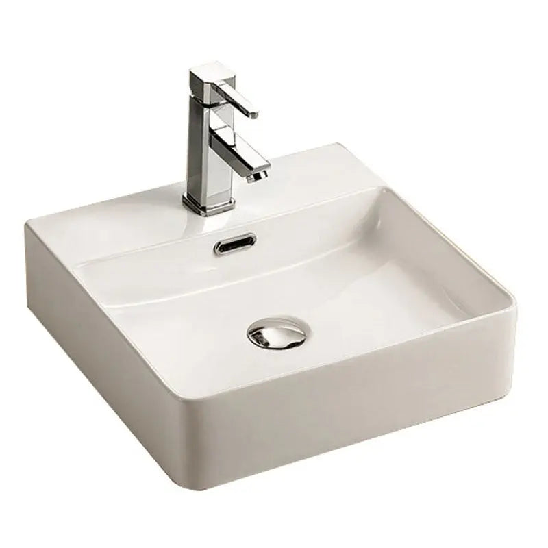 ROSA COUNTERTOP BASIN GLOSS WHITE FIL Kitchen Bathroom
