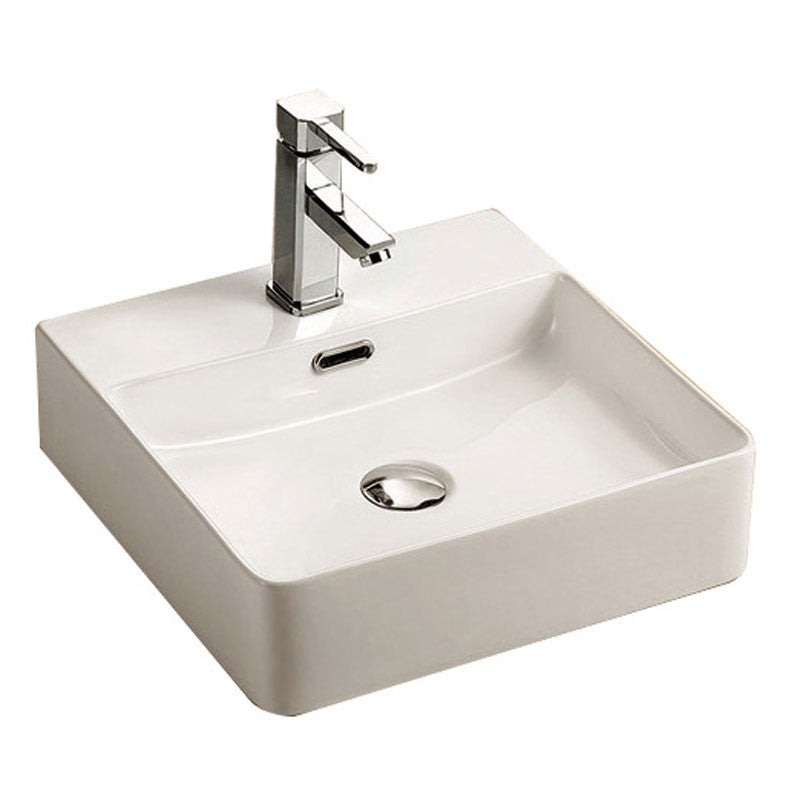 ROSA COUNTERTOP BASIN GLOSS WHITE