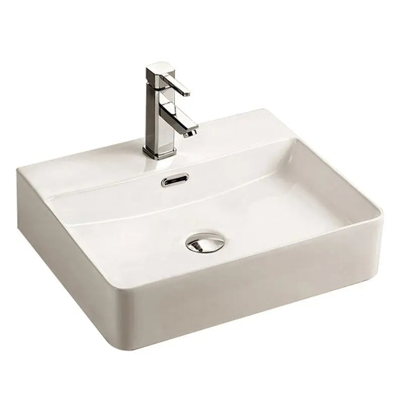 ROSA COUNTERTOP BASIN GLOSS WHITE FIL Kitchen Bathroom