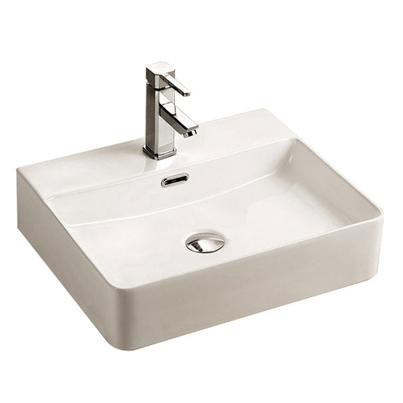 ROSA COUNTERTOP BASIN GLOSS WHITE