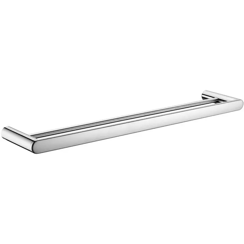 DOVE DOUBLE TOWEL RAIL 600MM CHROME FIL Kitchen Bathroom