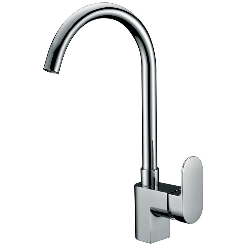 DOVE GOOSENECK SINK MIXER CHROME