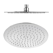 DOVE ROUND STAINLESS STEEL SHOWER HEAD 200MM CHROME FIL Kitchen Bathroom