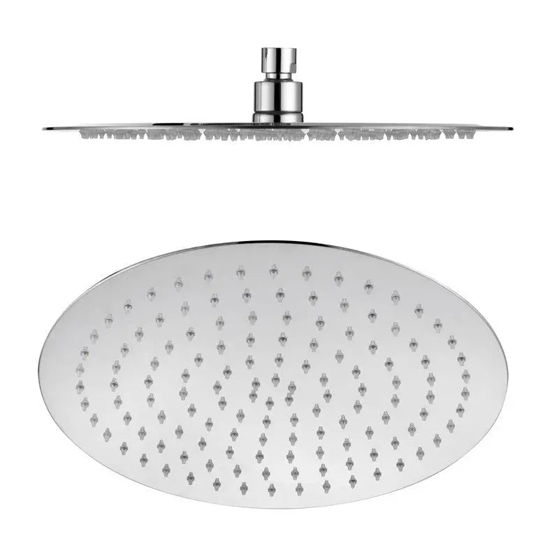 DOVE ROUND STAINLESS STEEL SHOWER HEAD 250MM CHROME FIL Kitchen Bathroom