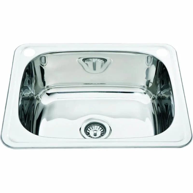 EDEN 35L SINGLE LAUNDRY SINK STAINLESS STEEL FIL Kitchen Bathroom