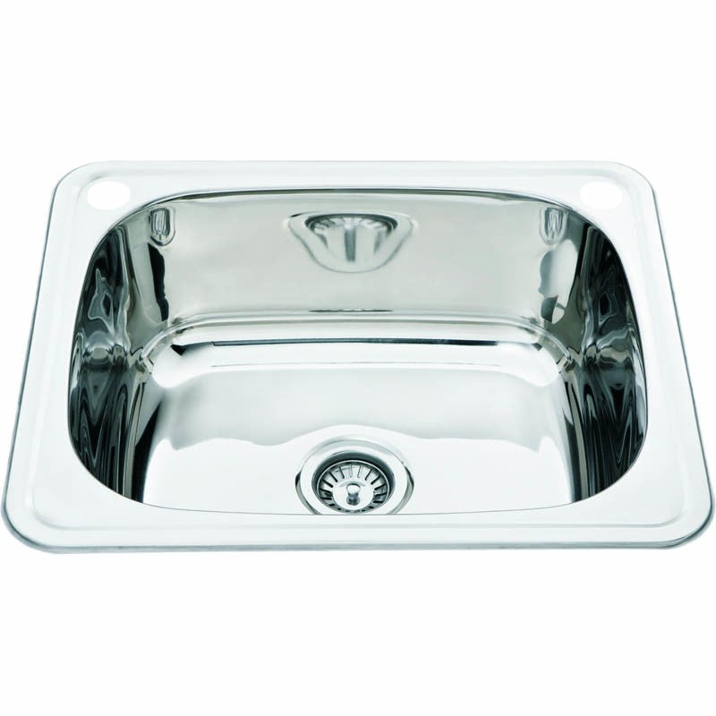 EDEN 35L SINGLE LAUNDRY SINK STAINLESS STEEL