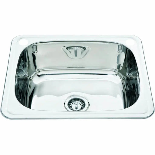 EDEN 35L SINGLE LAUNDRY SINK STAINLESS STEEL FIL Kitchen Bathroom