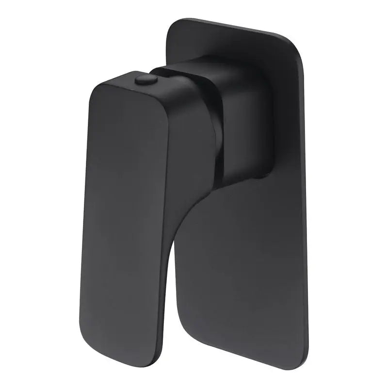EDEN SOFT SQUARE BATH/SHOWER MIXER CHROME / MATTE BLACK FIL Kitchen Bathroom