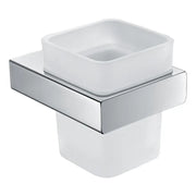 EDEN TUMBLER HOLDER CHROME & COLOURED FIL Kitchen Bathroom