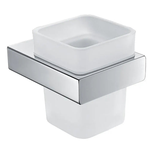 EDEN TUMBLER HOLDER CHROME & COLOURED FIL Kitchen Bathroom