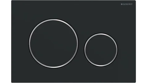 IS Sigma 20 Dual Flush Button Matte Black