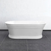 HAMPTON Gloss White Freestanding Bath IS