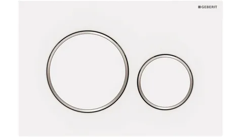 IS Sigma 20 Dual Flush Button Matte Black