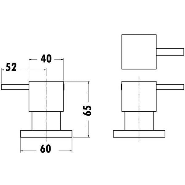 WALL TOP ASSEMBLIES CHROME