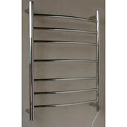 HEATED TOWEL RAIL CHROME FIL Kitchen Bathroom