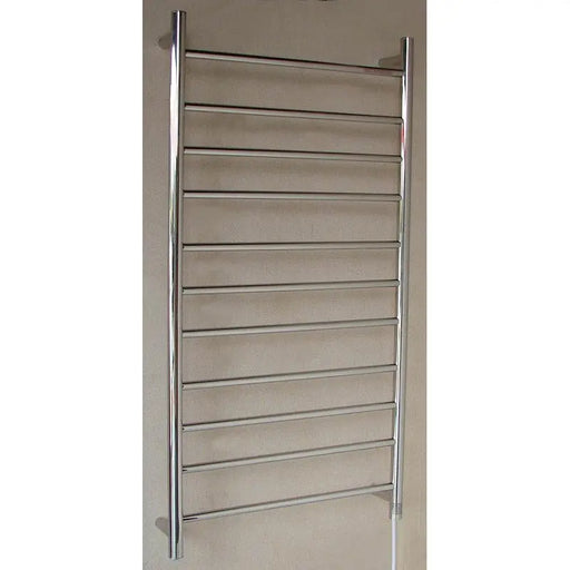 HEATED TOWEL RAIL CHROME FIL Kitchen Bathroom
