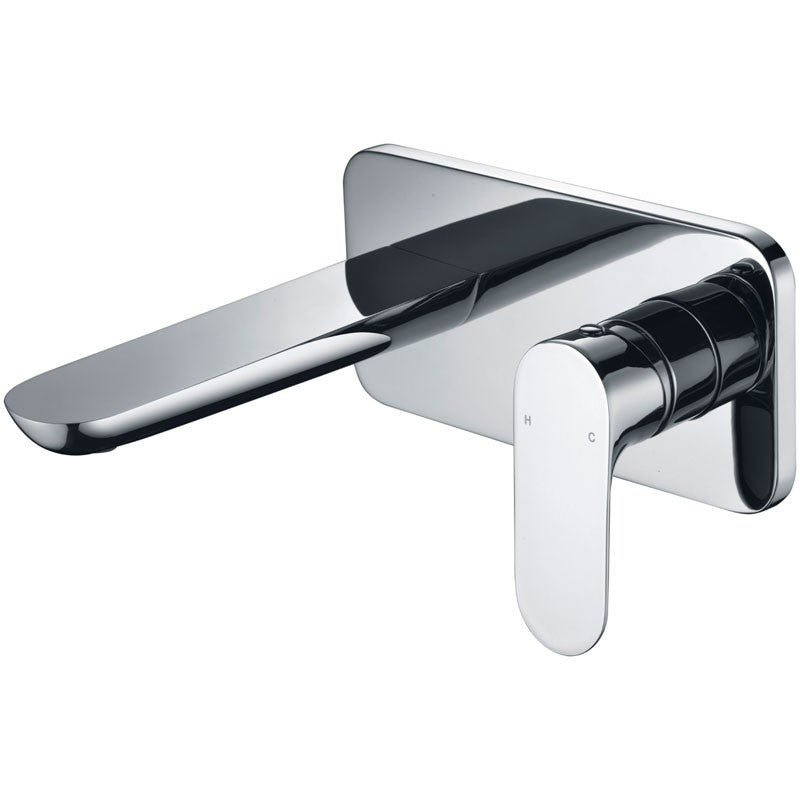 BANDA WALL BASIN MIXER CHROME