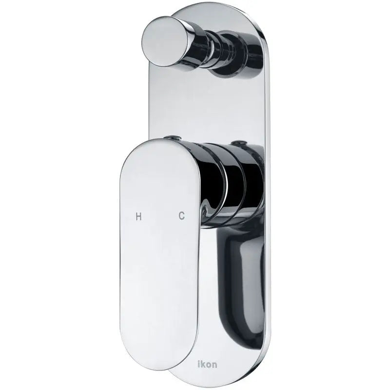 BANDA WALL MIXER WITH DIVERTER CHROME FIL Kitchen Bathroom