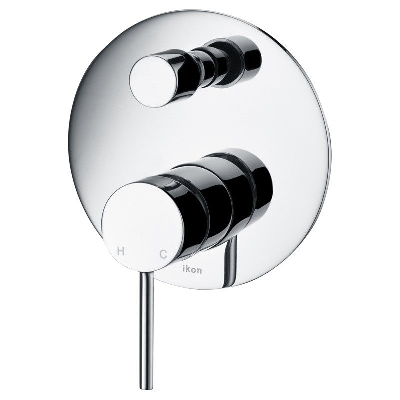 HALI WALL MIXER WITH DIVERTER CHROME AND COLOURED