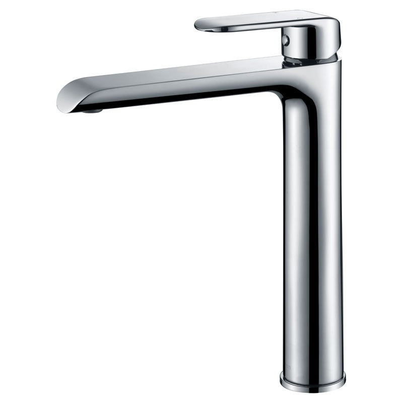 KARA HIGH RISE BASIN MIXER CHROME AND COLOURED