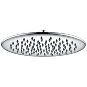 KARA ROUND STAINLESS STEEL SHOWER HEAD 250MM CHROME FIL Kitchen Bathroom