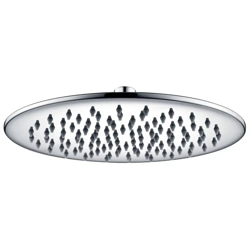 KARA ROUND STAINLESS STEEL SHOWER HEAD 250MM CHROME FIL Kitchen Bathroom
