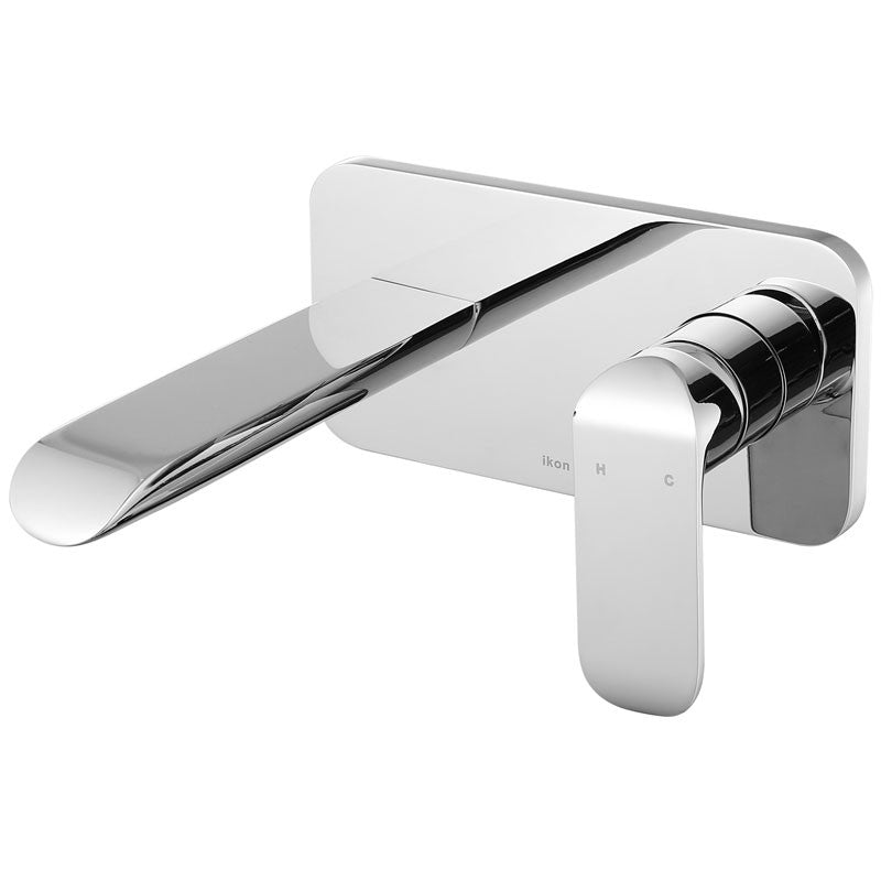 KARA WALL BASIN MIXER CHROME AND COLOURED