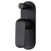 KARA WALL MIXER WITH DIVERTER CHROME AND COLOURED FIL Kitchen Bathroom