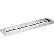 ETO DOUBLE TOWEL RAIL 600MM CHROME FIL Kitchen Bathroom