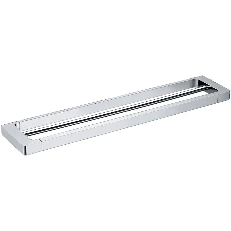 ETO DOUBLE TOWEL RAIL 600MM CHROME FIL Kitchen Bathroom