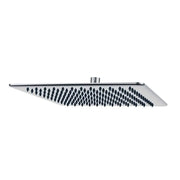 SETO SQUARE STAINLESS STEEL SHOWER HEAD 300MM CHROME FIL Kitchen Bathroom