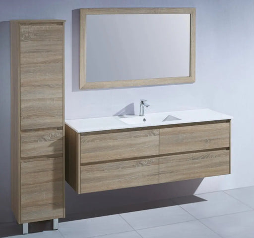 Timber look wall hung vanity 1500 FIL Kitchen Bathroom