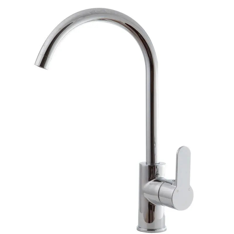 MAYA GOOSENECK SINK MIXER CHROME FIL Kitchen Bathroom
