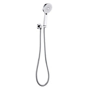 MAYA ROUND HAND SHOWER ON WALL OUTLET BRACKET CHROME FIL Kitchen Bathroom