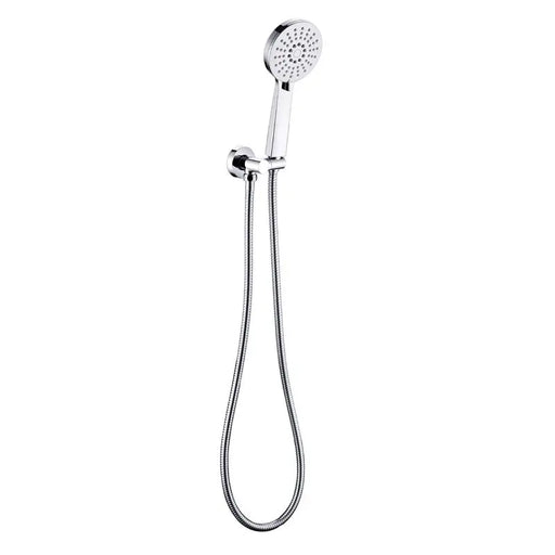 MAYA ROUND HAND SHOWER ON WALL OUTLET BRACKET CHROME FIL Kitchen Bathroom