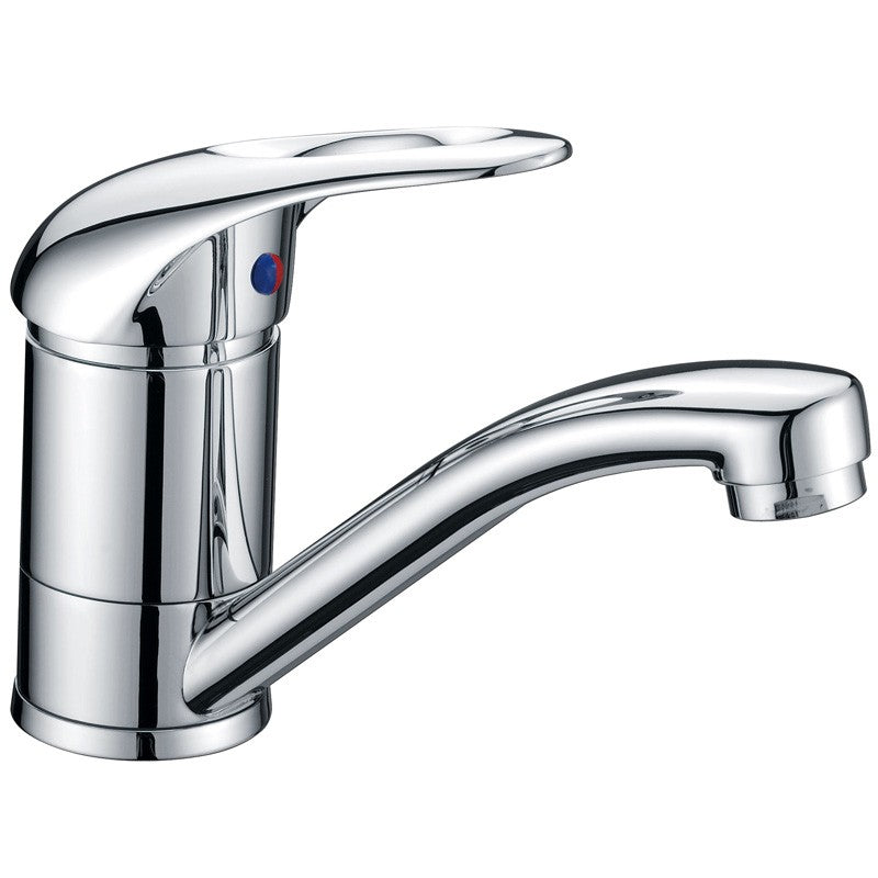 MINA HOLLOW OUT HANDLE SWIVEL BASIN MIXER CHROME