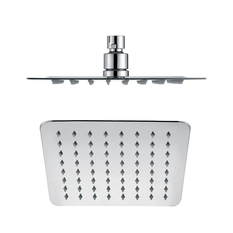 NOVA SQUARE STAINLESS STEEL SHOWER HEAD 250MM CHROME