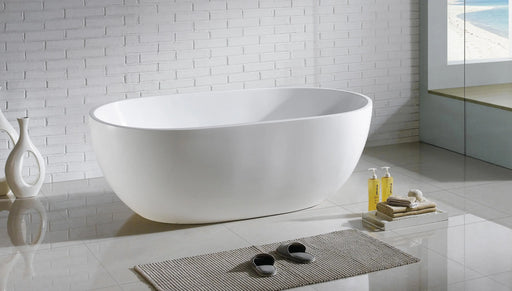 Matte White Freestanding Bath PS