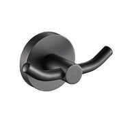 OTUS DOUBLE ROBE HOOK CHROME & COLOURED FIL Kitchen Bathroom
