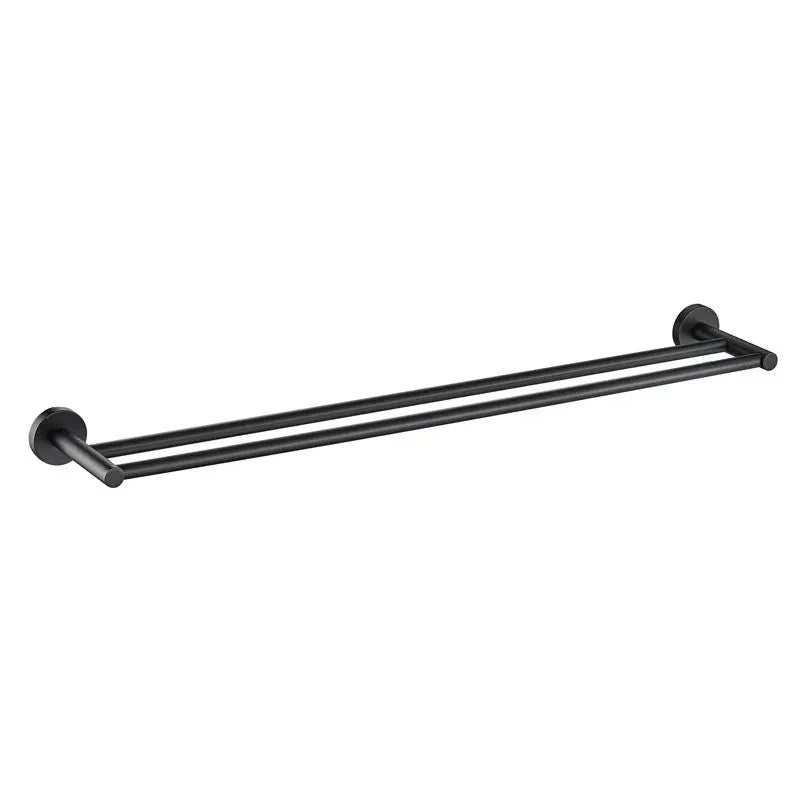 OTUS DOUBLE TOWEL RAIL 750MM CHROME & COLOURED FIL Kitchen Bathroom