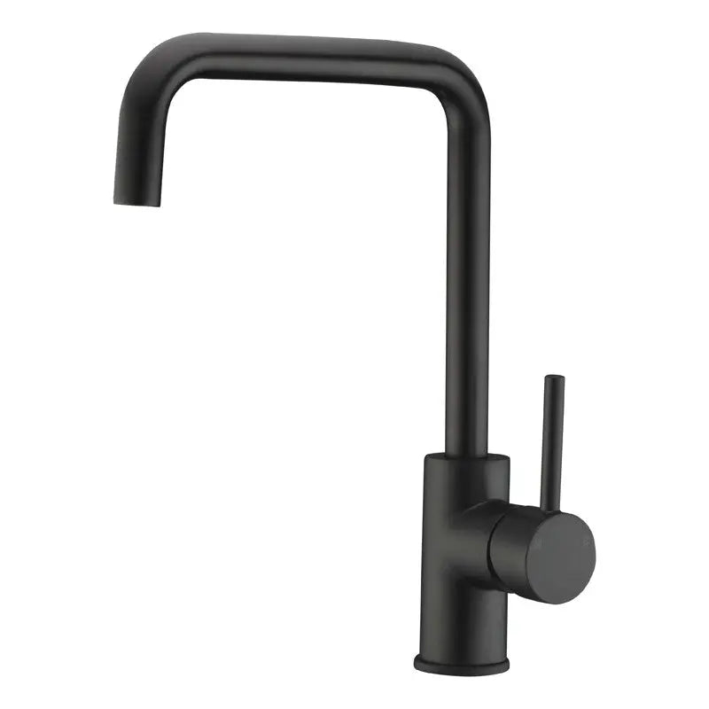 OTUS PIN HANDLE HIGH RISE SINK MIXER CHROME / MATTE BLACK FIL Kitchen Bathroom