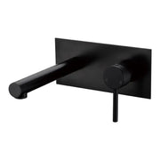 OTUS PIN HANDLE WALL/BASIN MIXER CHROME / MATTE BLACK FIL Kitchen Bathroom